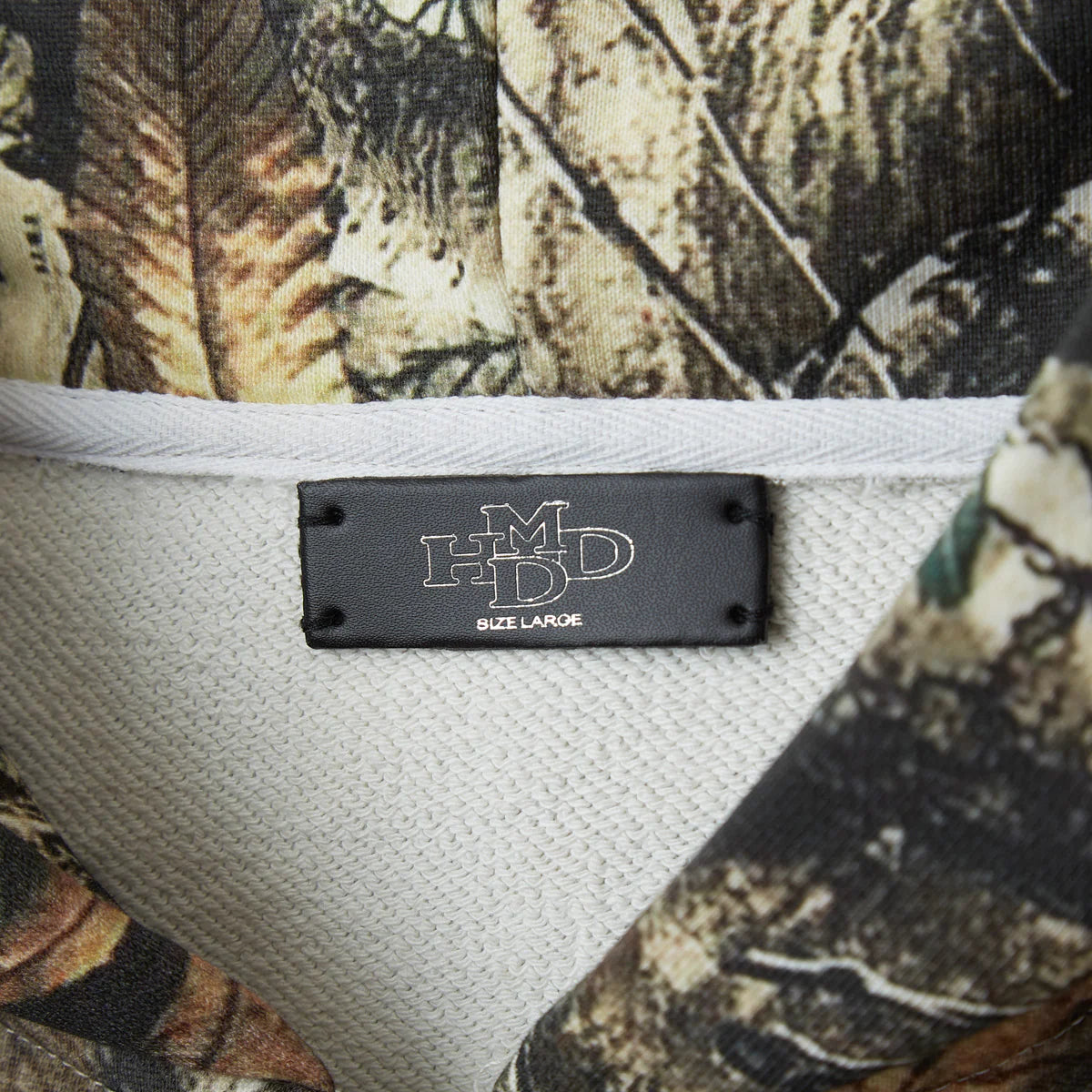 HMDD Camo Pocket Zip Hoodie