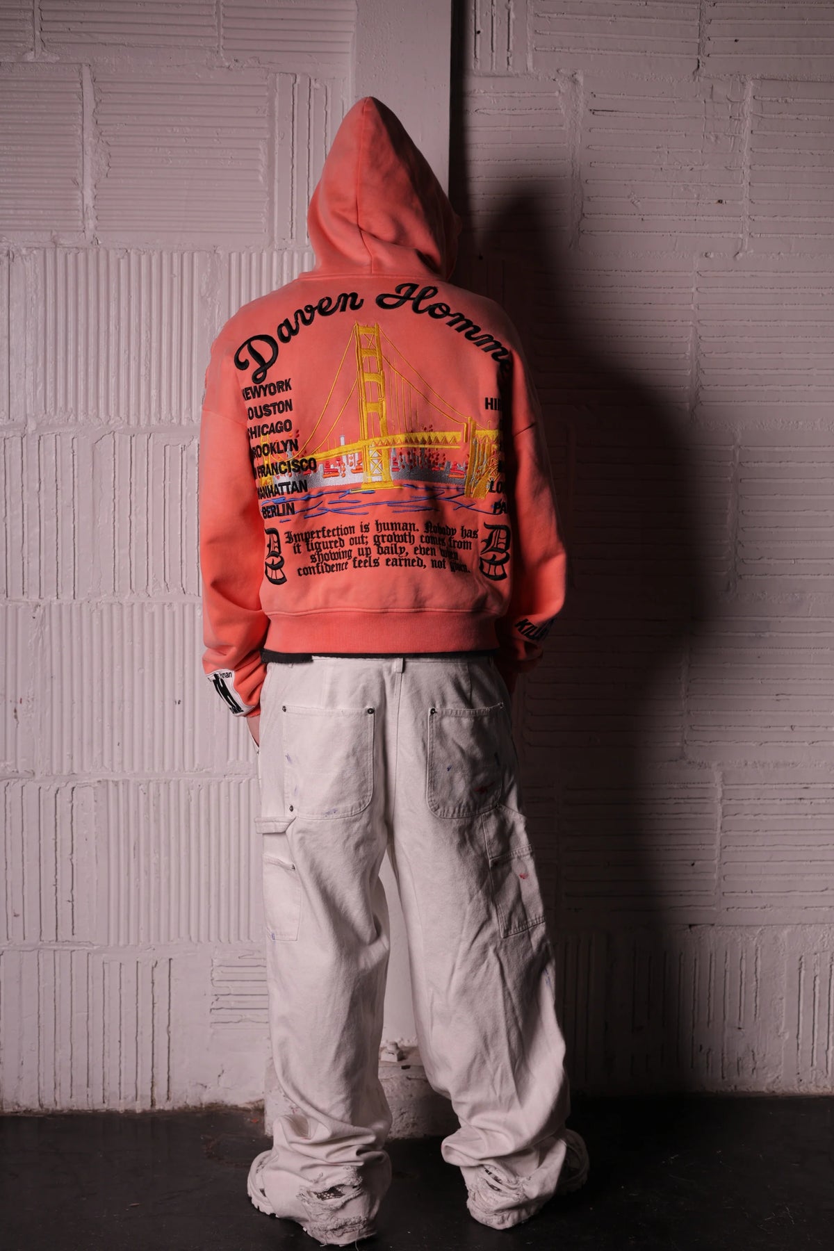 Daven Homme Imperfection Is Human Hoodie