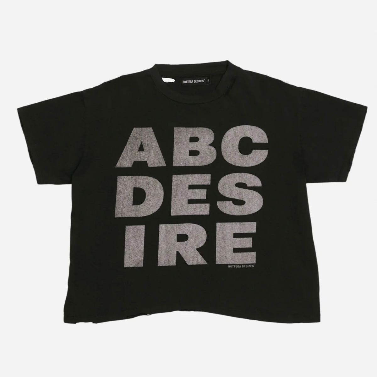 Bottega Desires Black ABC Desires T-Shirt