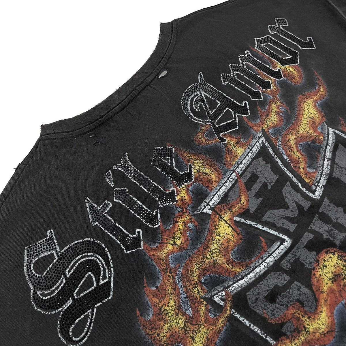 Stile De Amor Washed Black Corredore Long Sleeve