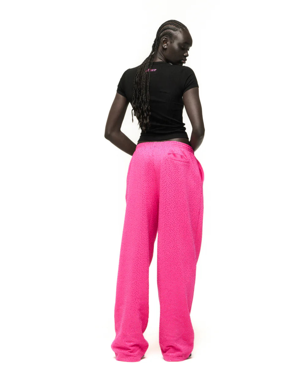 Sp5der Pink VVS Sweatpants