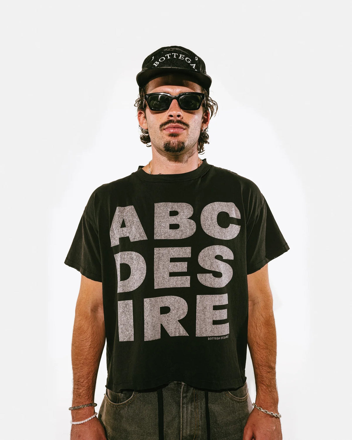 Bottega Desires Black ABC Desires T-Shirt