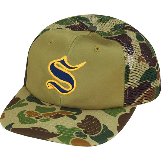 Supreme Olive Camo Contrast Trucker Hat