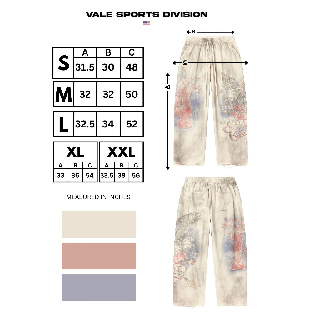 Vale Cream Nostalgia Sweatpants
