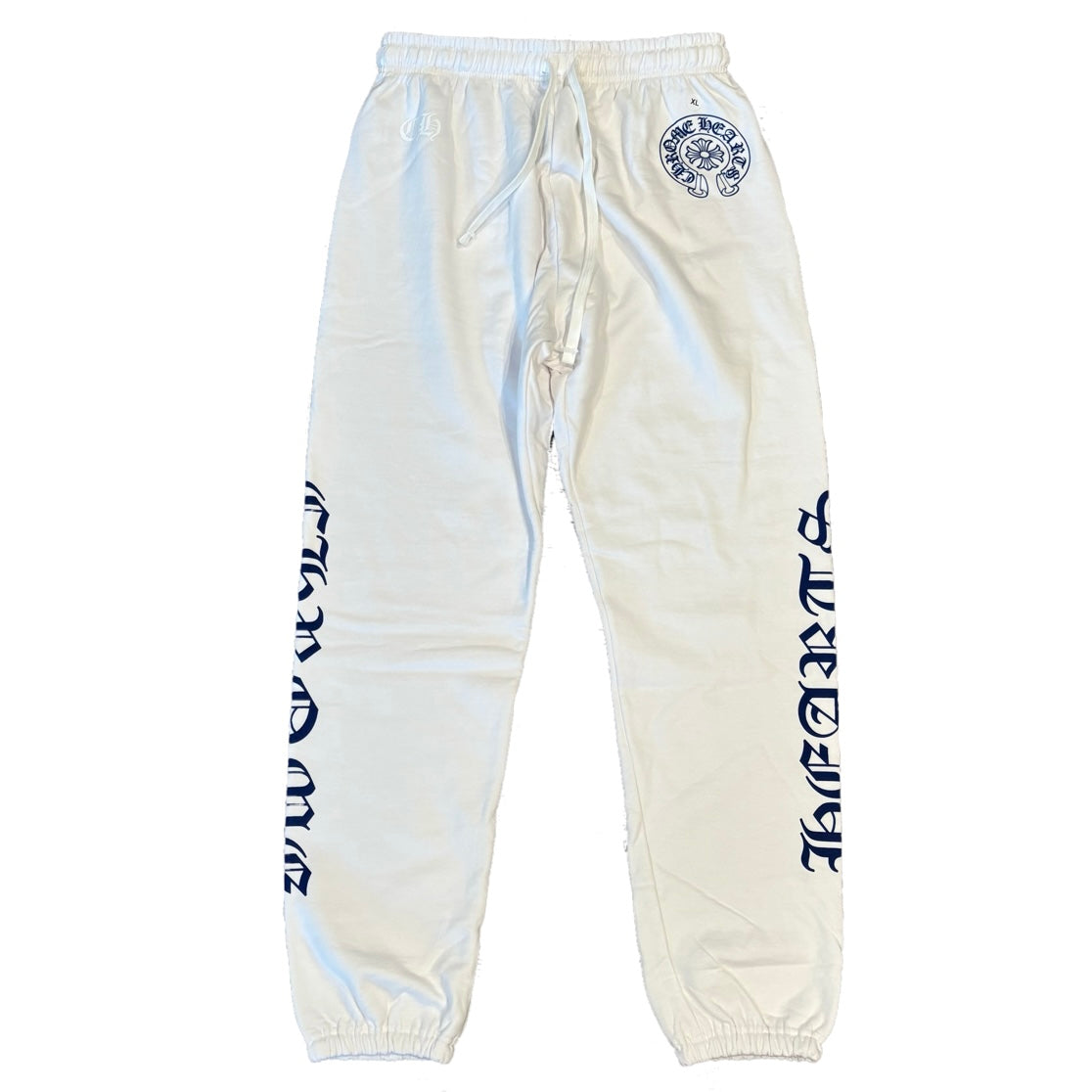 Chrome Hearts White Blue Sweatpants