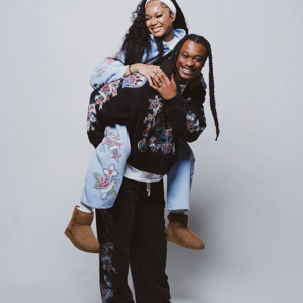 We Are Righteous Black Risen King Sweatpants