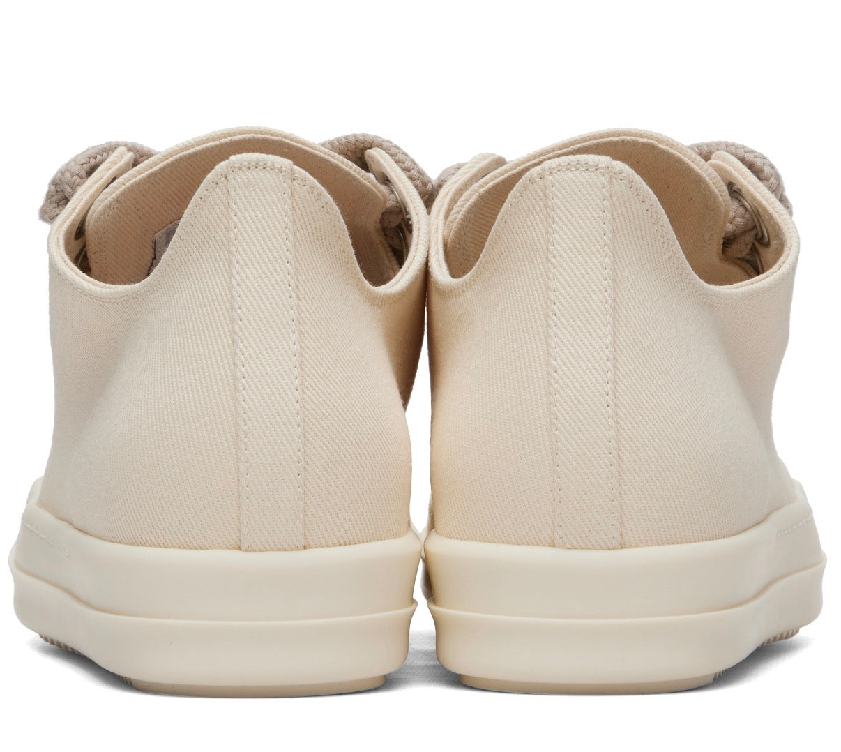 Rick Owens DRKSHDW Tower Jumbolace Low Off-White Milk