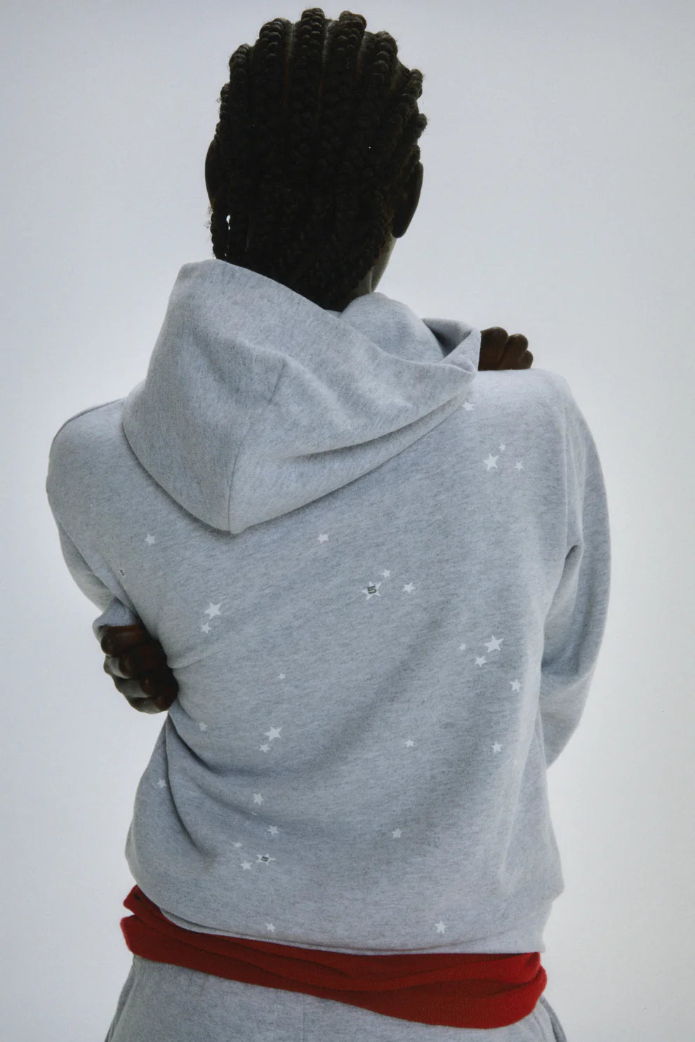 Sp5der Heather Grey Atlanta Zip Hoodie