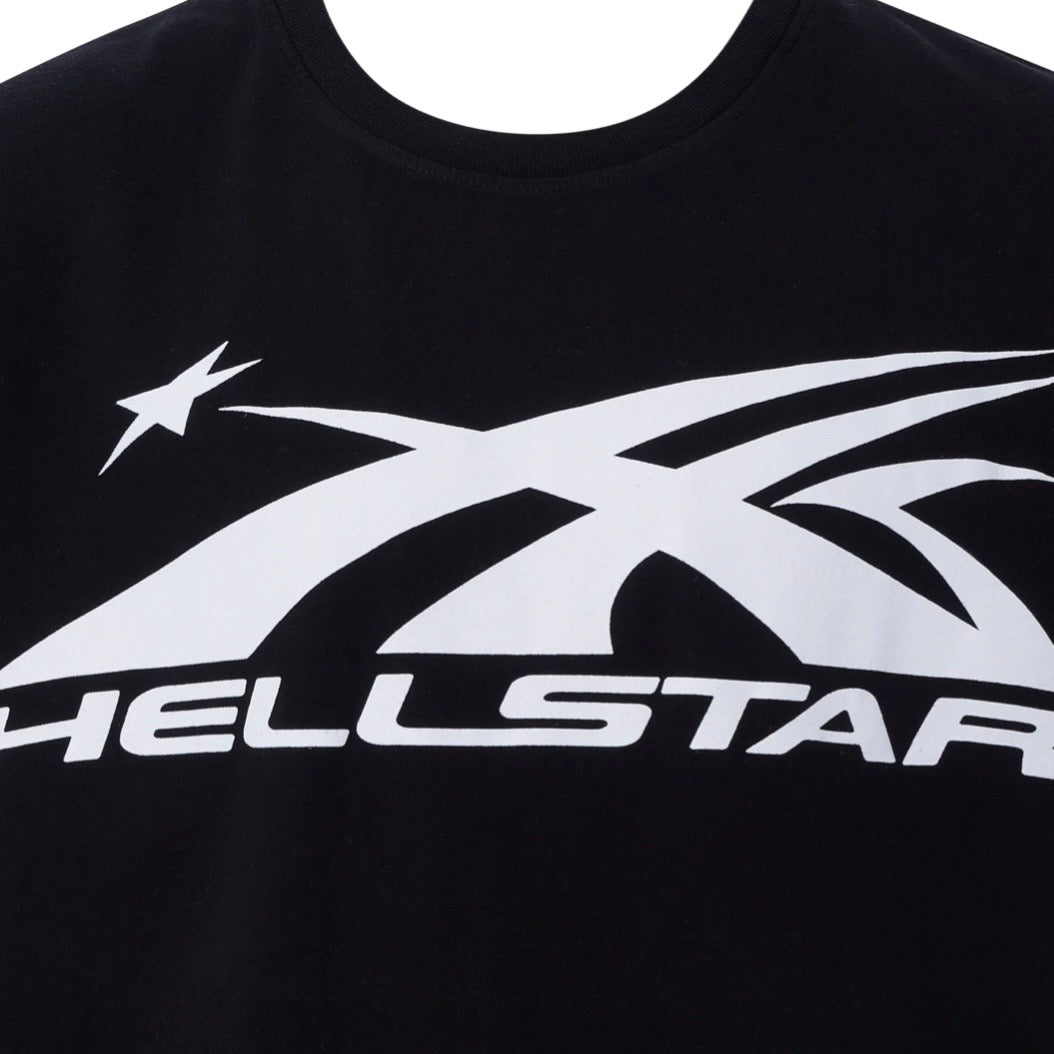 Hellstar Black Sports Logo T-Shirt