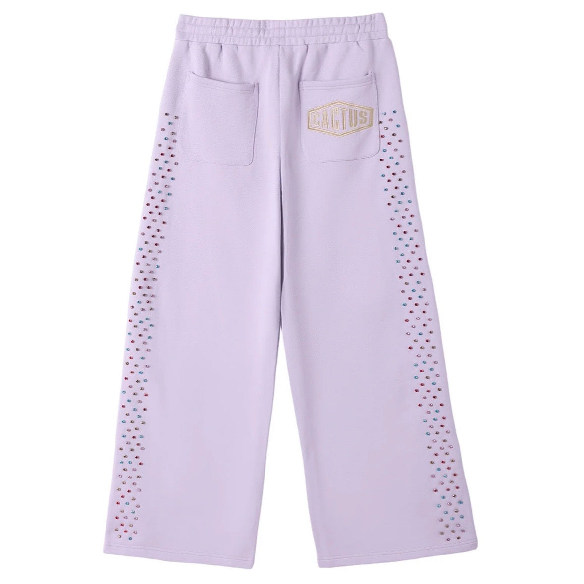 AZVA Lavender Crystal Cactus Sweatpants