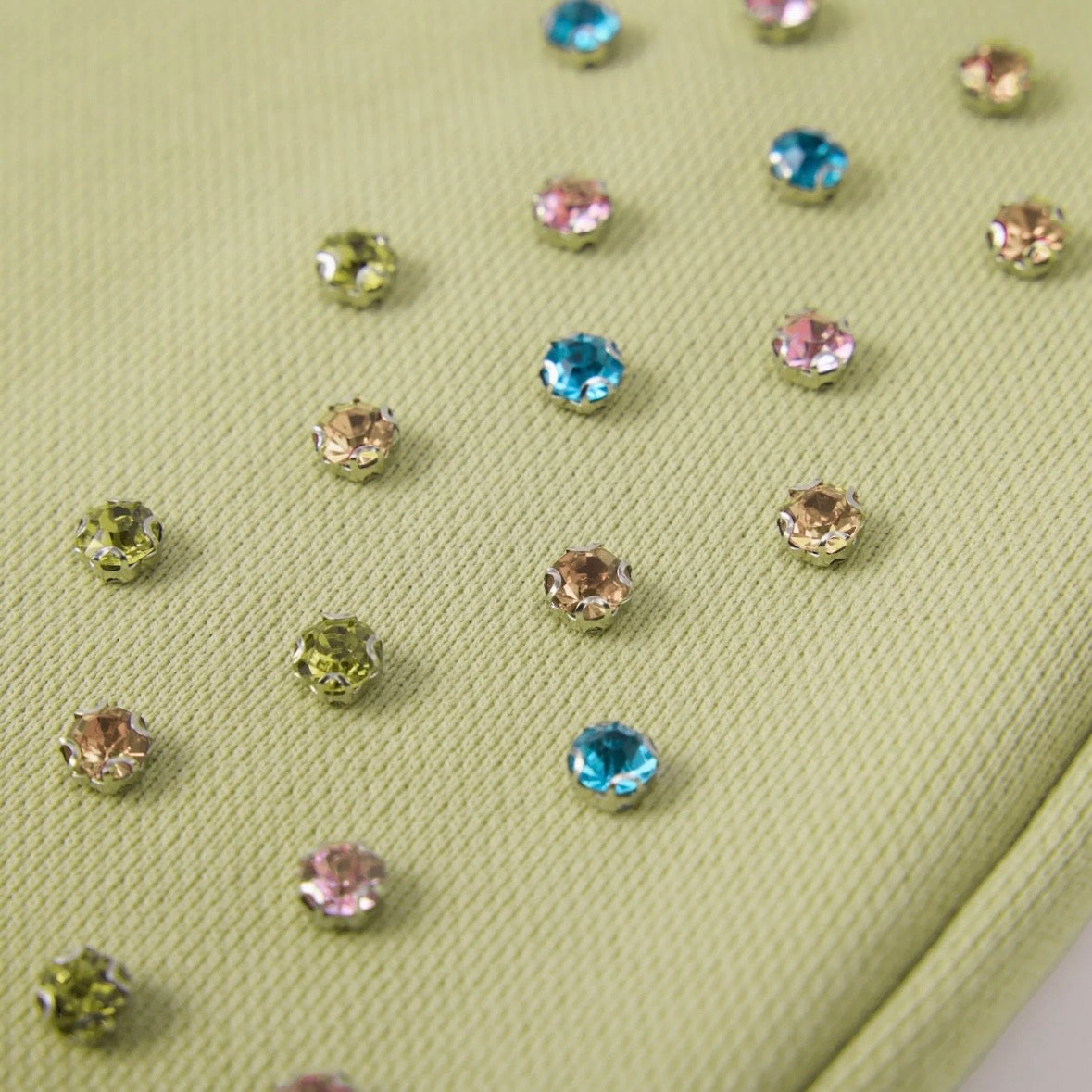 AZVA Sage Crystal Cactus Sweatpants