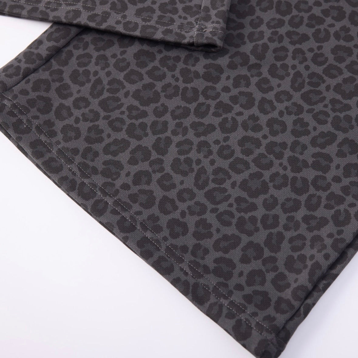 AZVA Black Leopard Art Sweatpants