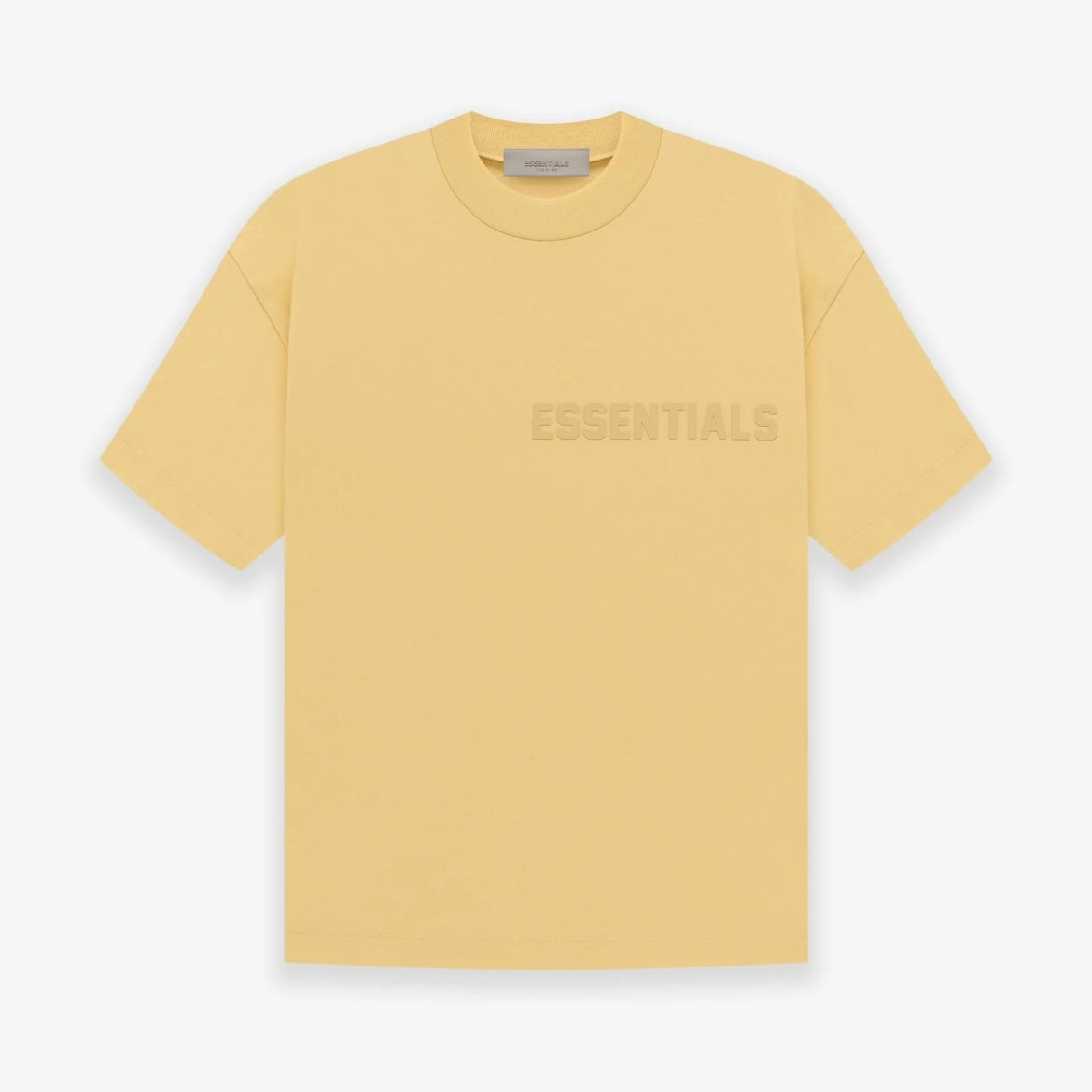 Fear of God Essentials Light Tuscan T-Shirt Front VIew