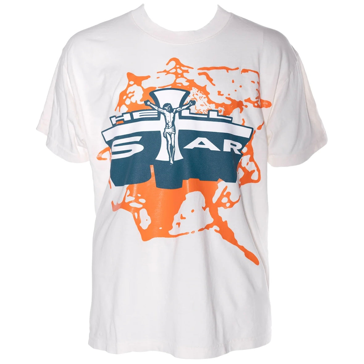 Hellstar White Jesus T-Shirt