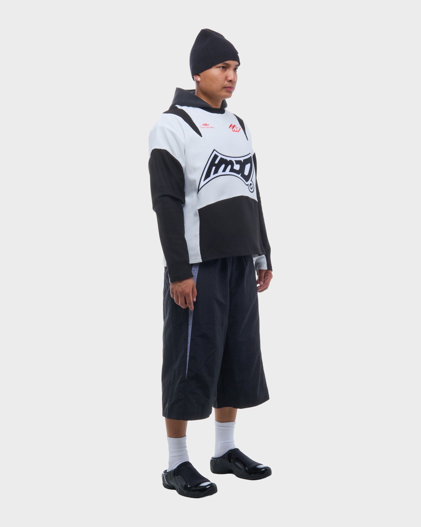 HMDD Black Juggernaut 3/4 Shorts
