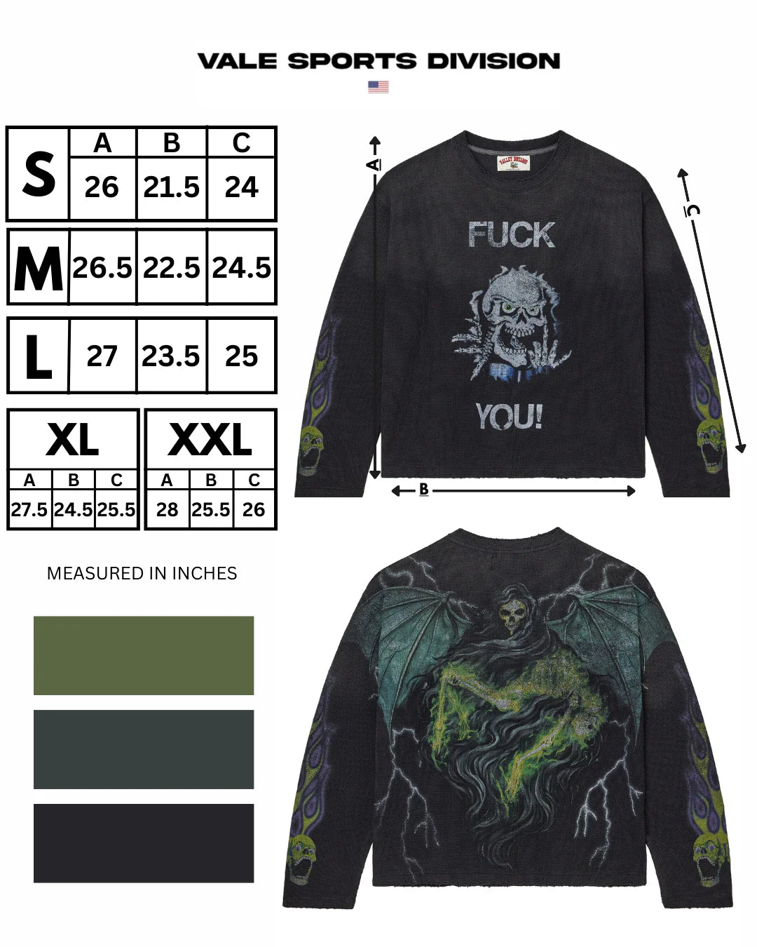 Vale Forever F*ck You Thermal Long Sleeve