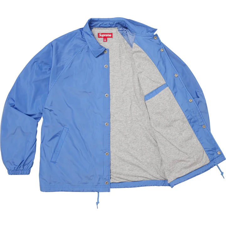 Supreme Light Blue Old English Arc Coaches Jacket