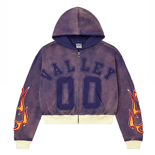 Vale Purple Chimera Zip Hoodie