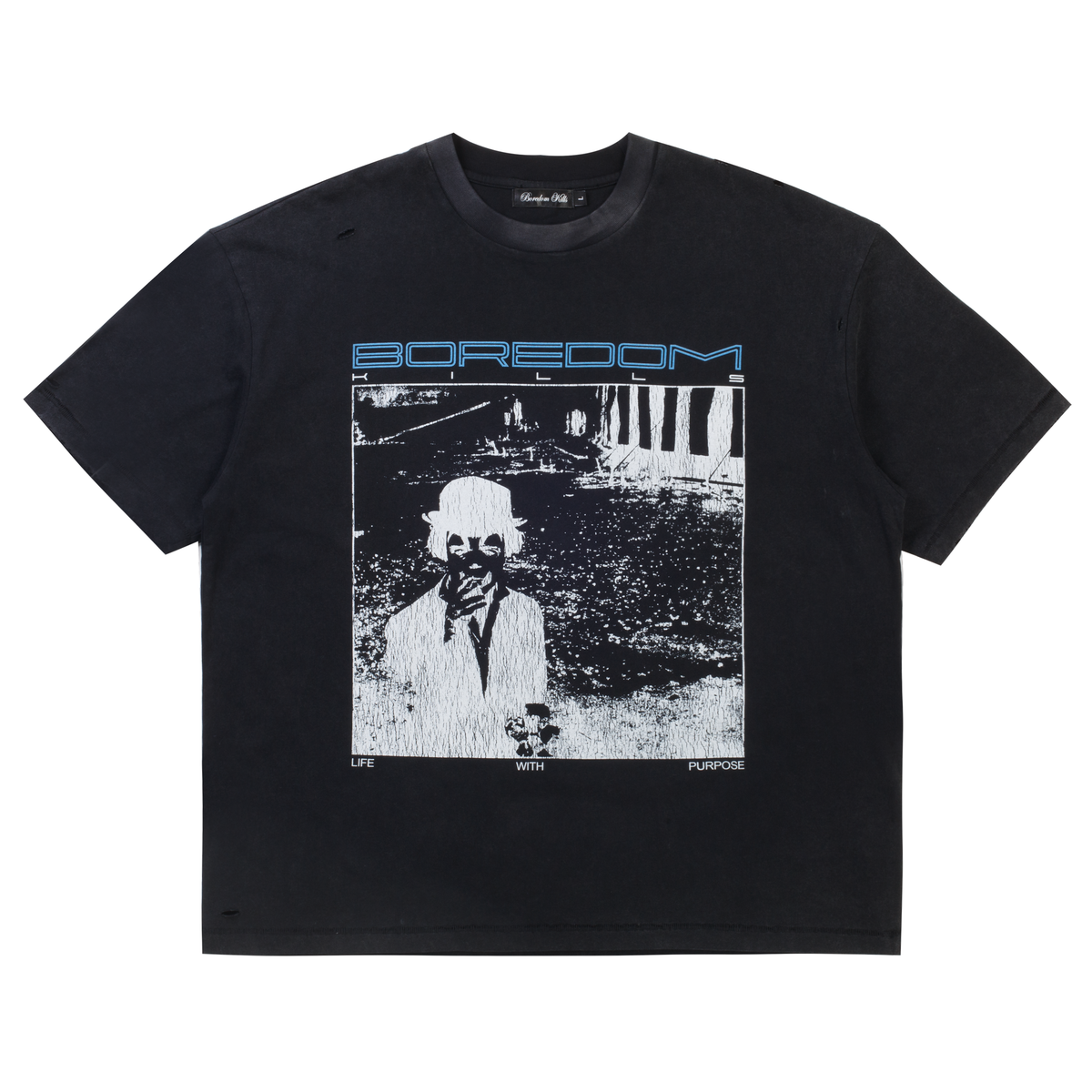 Boredom Kills Black Purpose T-Shirt