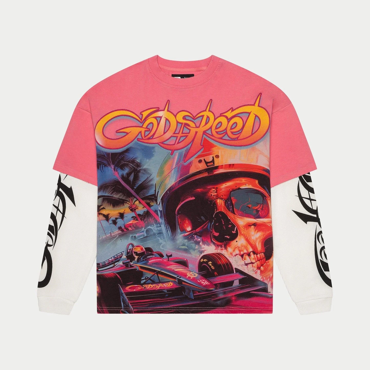 Godspeed Pink F1 Dreams Layered Long Sleeve