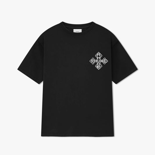Rhude Vintage Black Cross T-Shirt