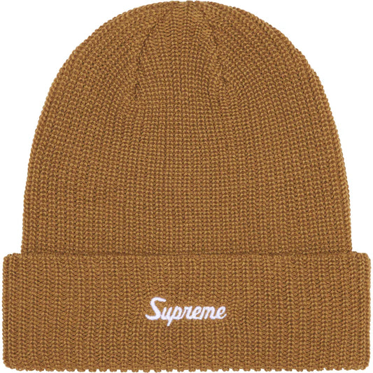 Supreme Tan Loose Gauge Beanie