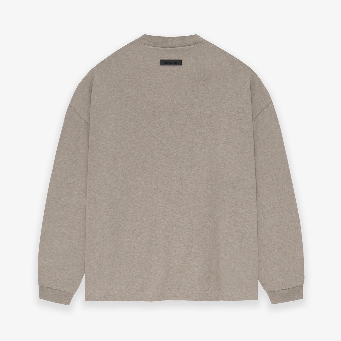 Fear of God Essentials Core Heather Long Sleeve Back View