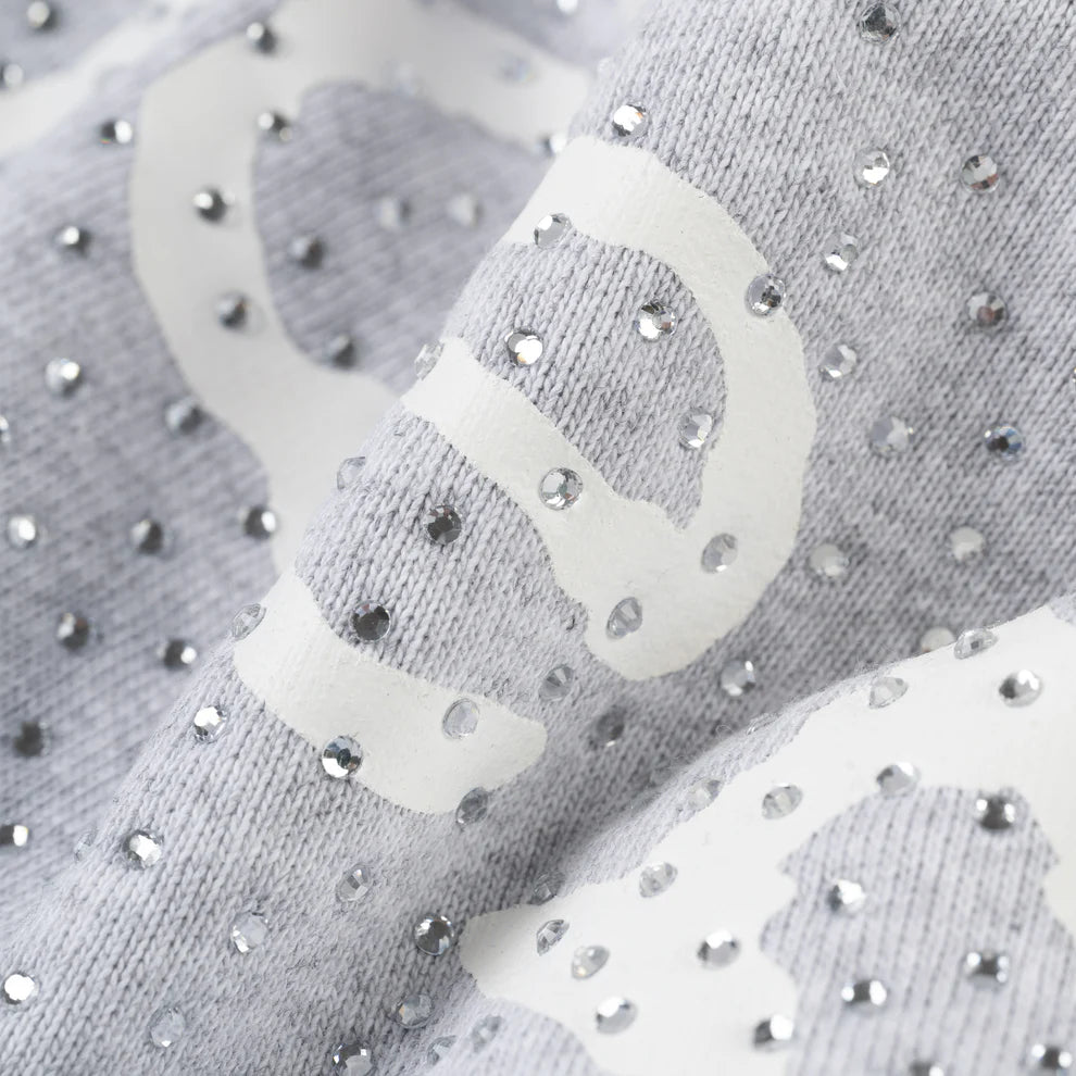 Sp5der Heather Grey VVS Hoodie