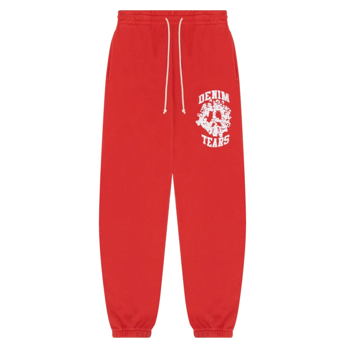 Denim Tears Red University Sweatpants
