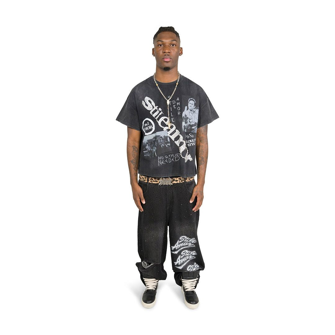 Stile De Amor Black No Stylist T-Shirt