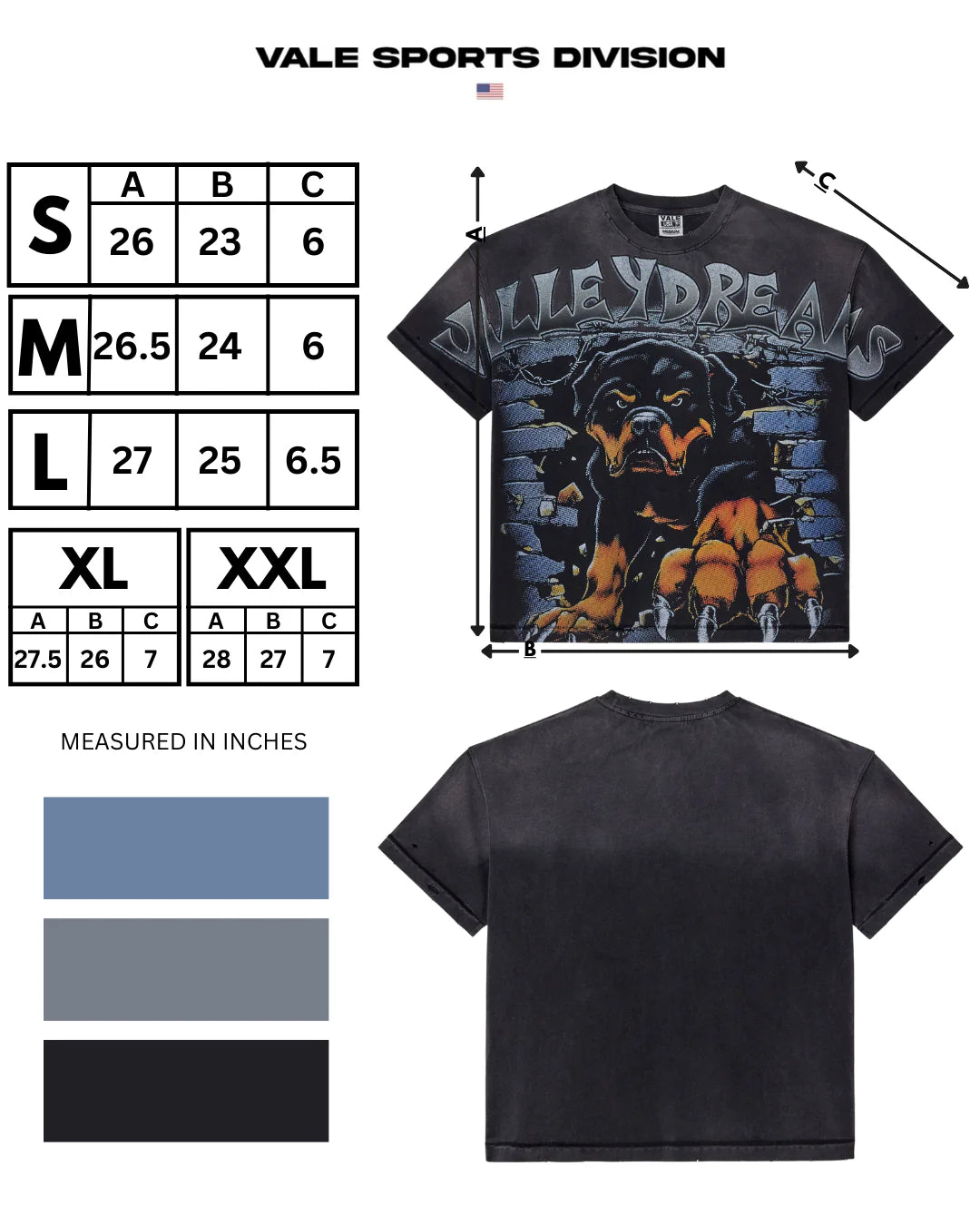 Vale Rottweiler Big T-Shirt