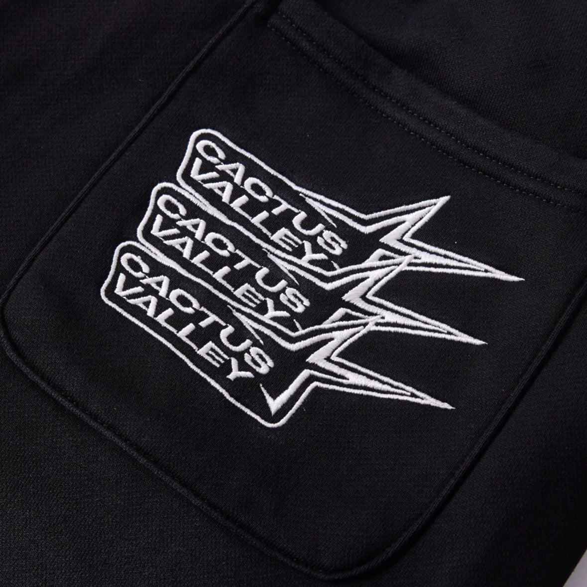 AZVA Black CVx3 Crystal Sweatpants