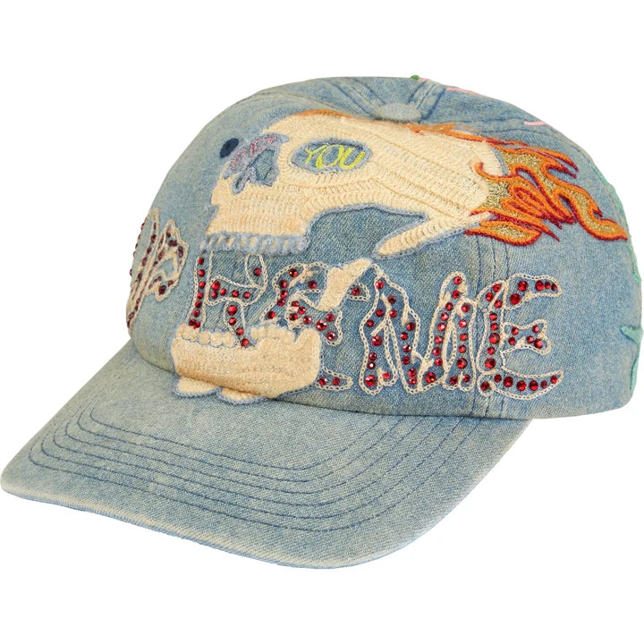 Supreme Denim WFST 6-Panel Hat