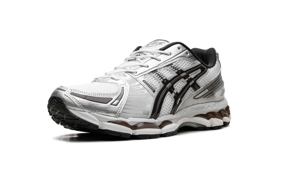 Asics Gel-Kayano 12.1 White Graphite Grey Brown