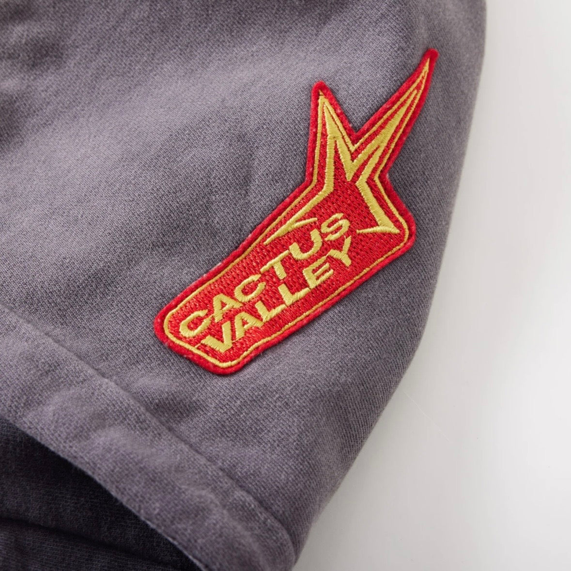 AZVA Vintage Black Rest Stop Zip Hoodie
