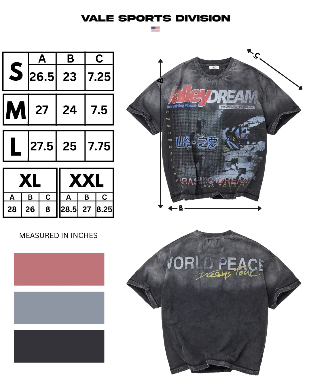 Vale Black Dreamcrasher T-Shirt