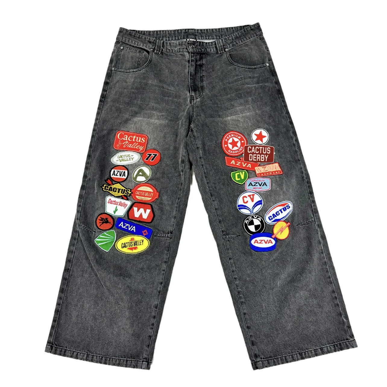 AZVA Black Rest Stop Jeans