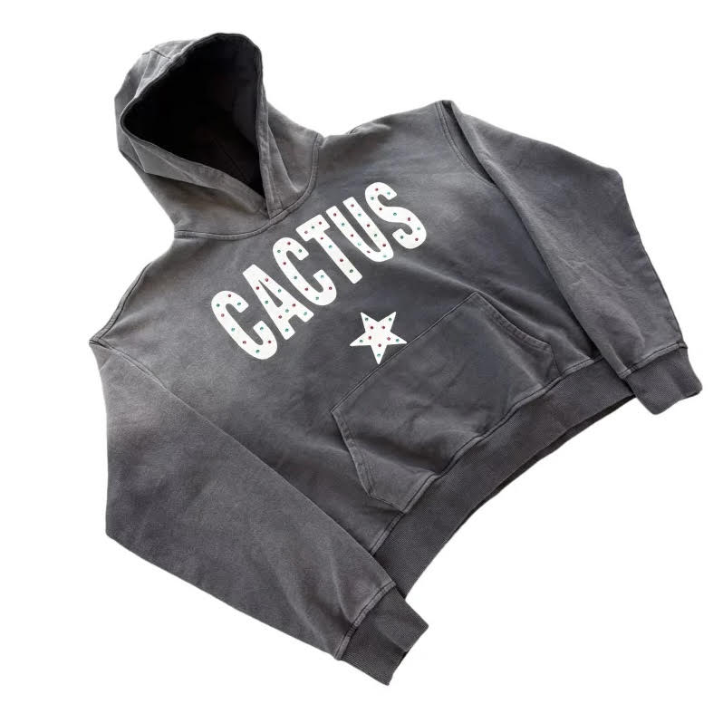 AZVA Faded Grey Gemini Hoodie