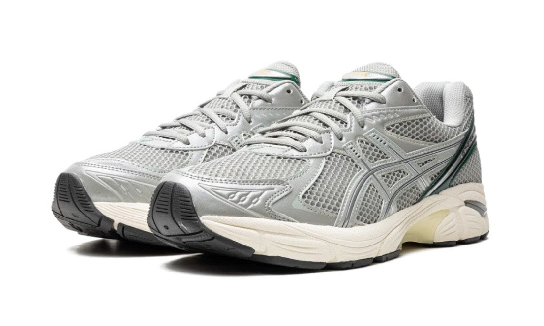 Asics GT-2160 Seal Grey Jewel Green Front