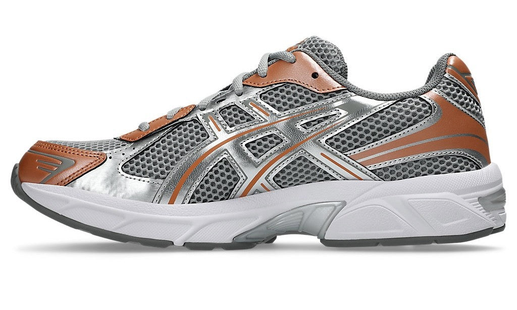 Asics Gel-1130 Cement Grey Rust Orange Inside