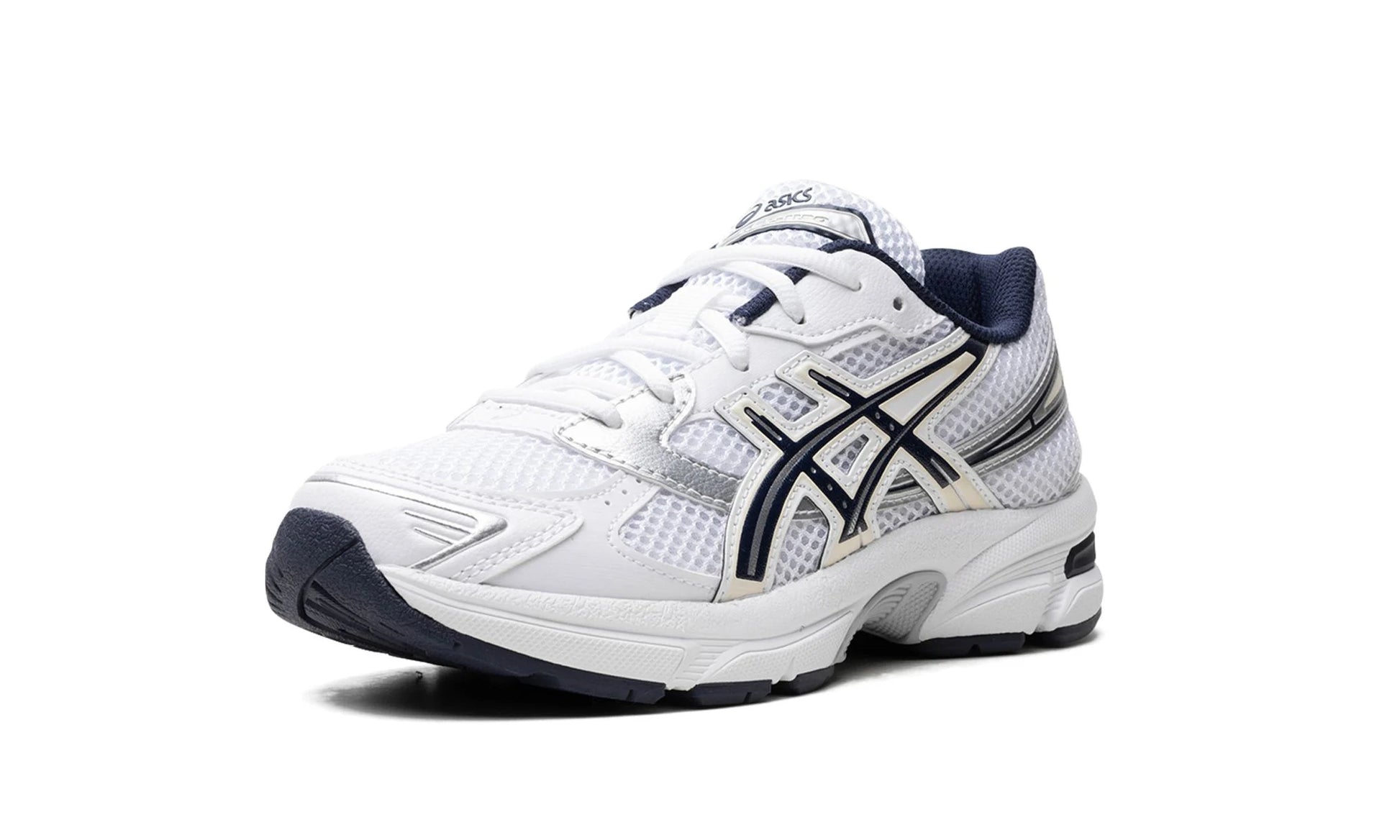 Asics Gel-1130 White Midnight GS Front Left