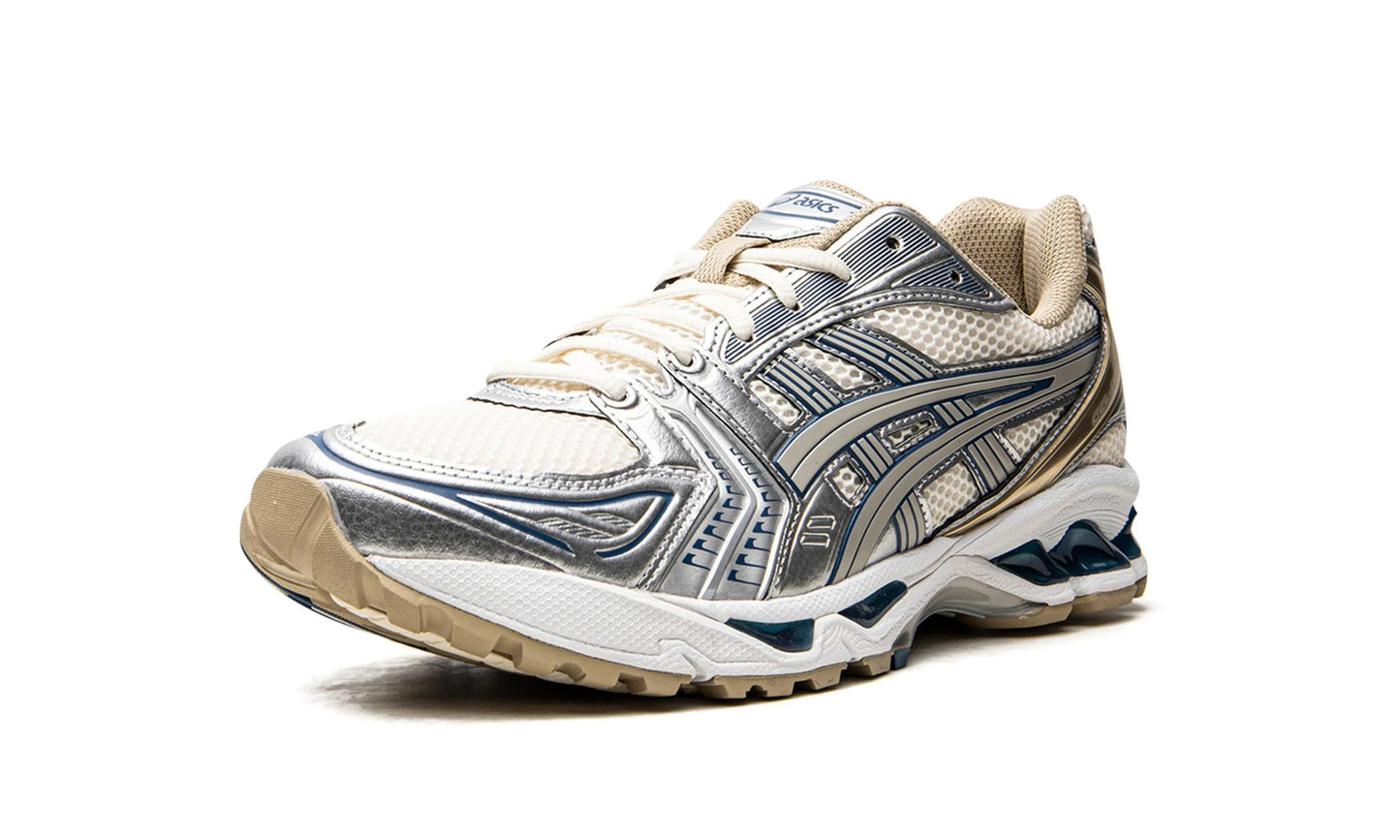 Asics Kayano 14 Cream Pure Silver Champagne Front Side