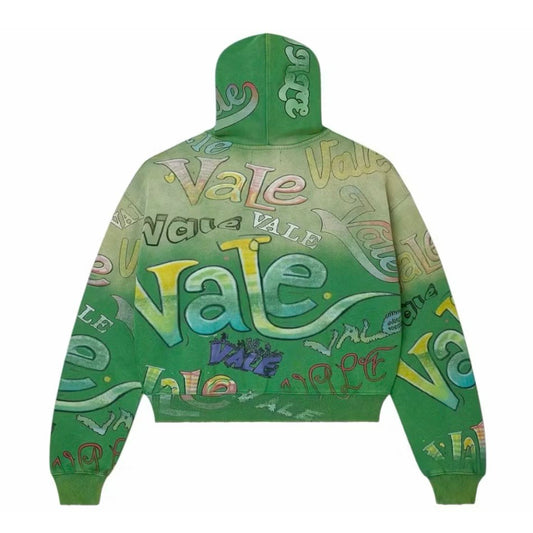 Vale Spearmint Zip Hoodie