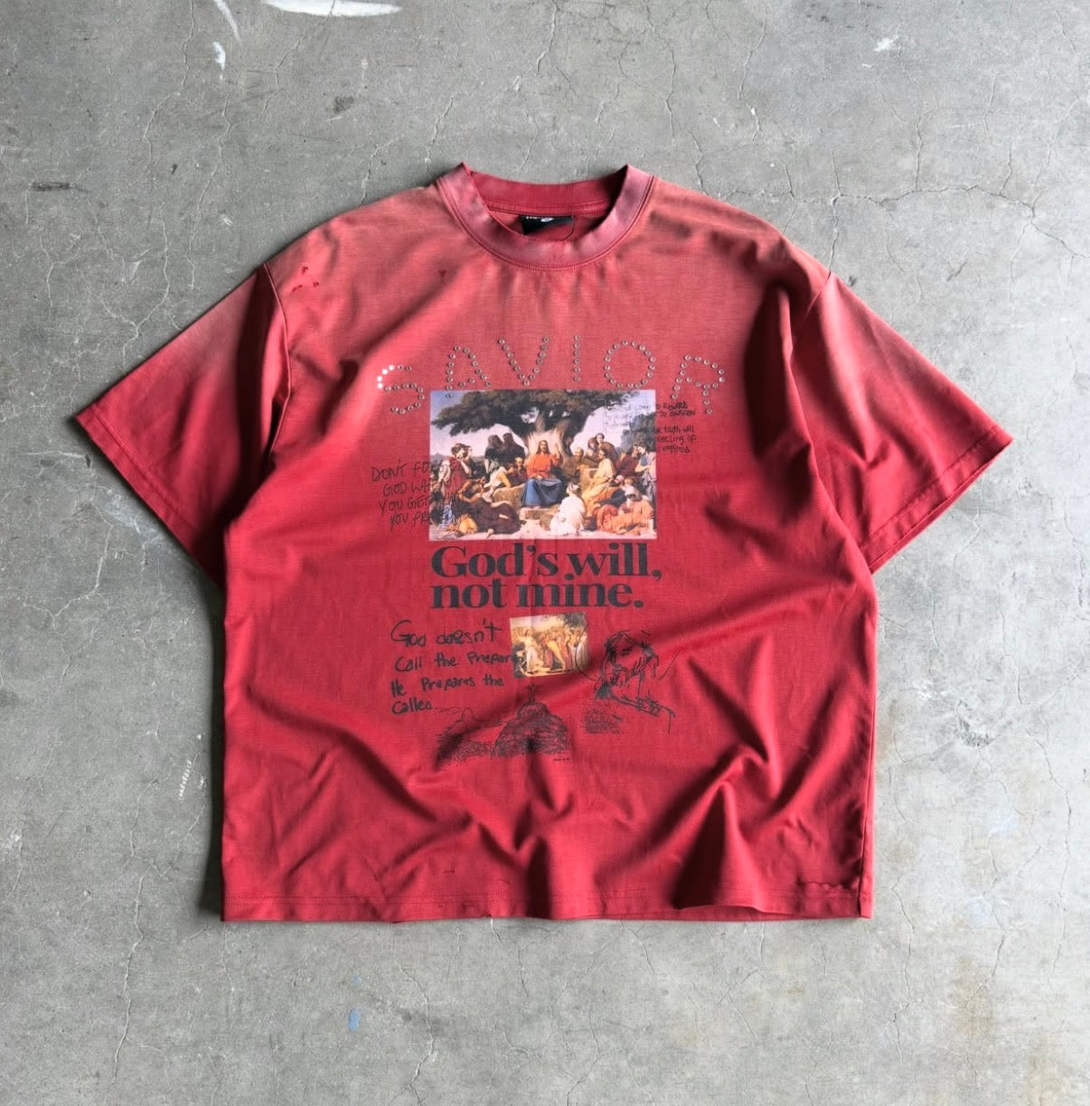 We Are Righteous Red Our Savior T-Shirt