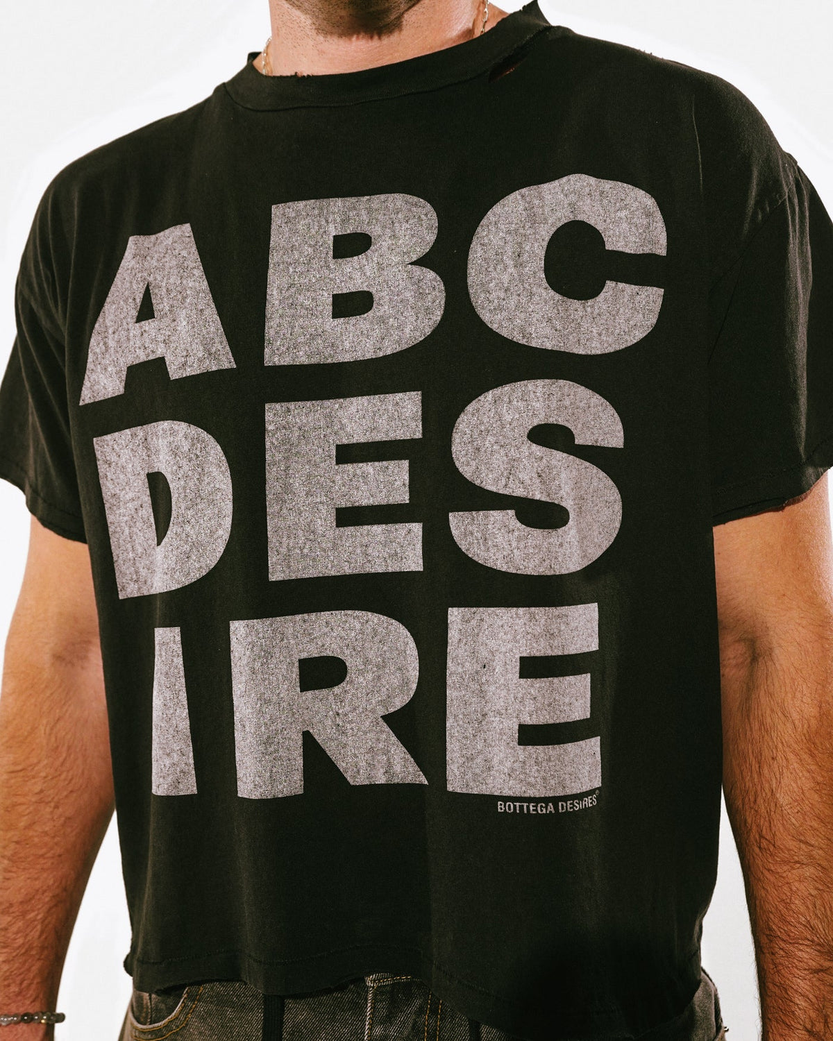 Bottega Desires Black ABC Desires T-Shirt