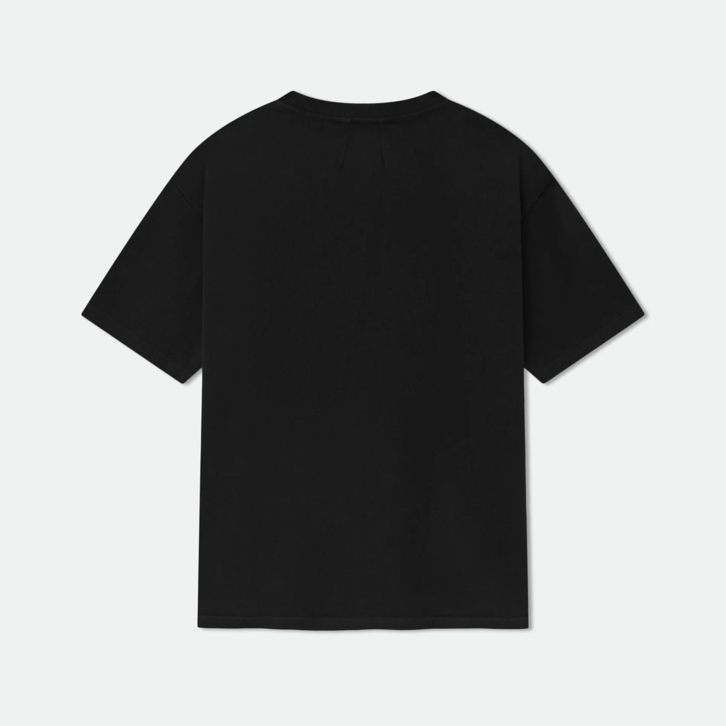 Rhude Vintage Black Yellow Collegiate Crest T-Shirt