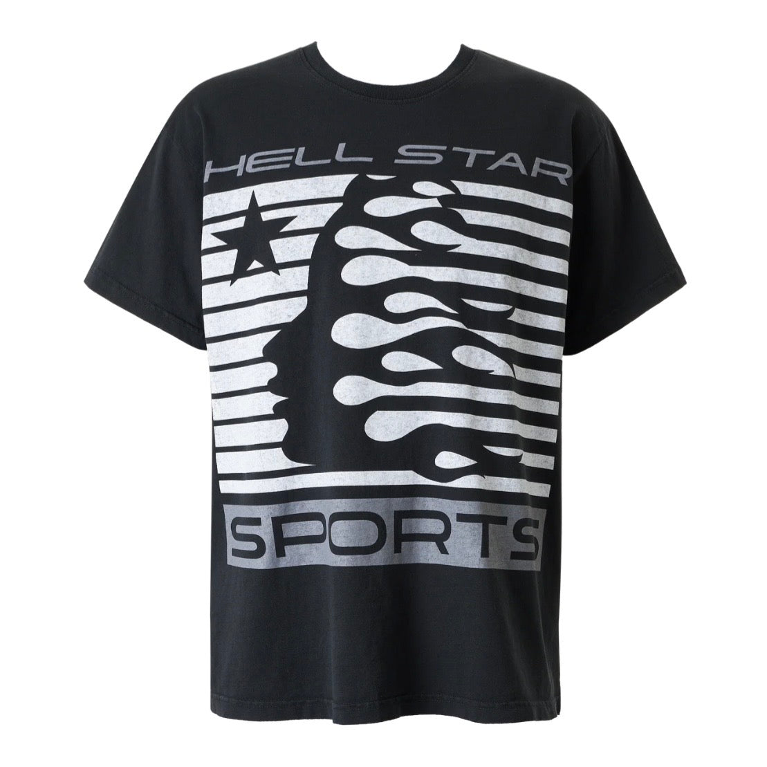 Hellstar Black Flame Tribal Motion T-Shirt