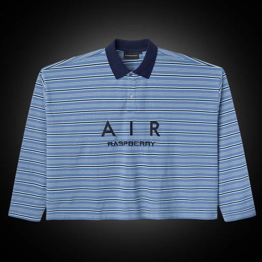 GV Gallery Aqua Long Sleeve Polo