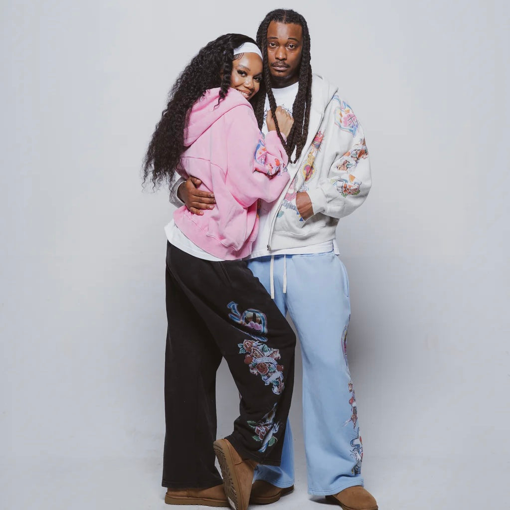 We Are Righteous Black Risen King Sweatpants