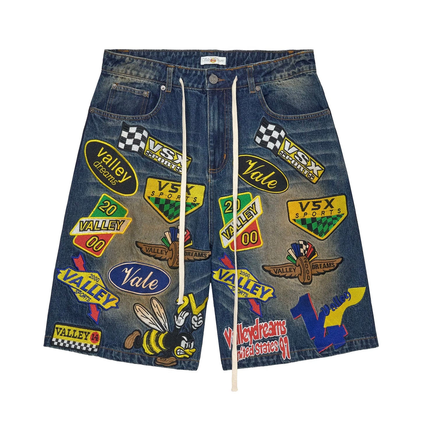 Vale Blue Passport Jorts